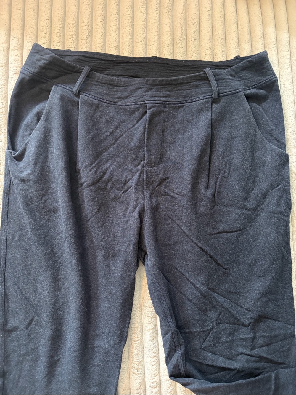 Women's navy Lululemon Pull-On Ponte Pants
